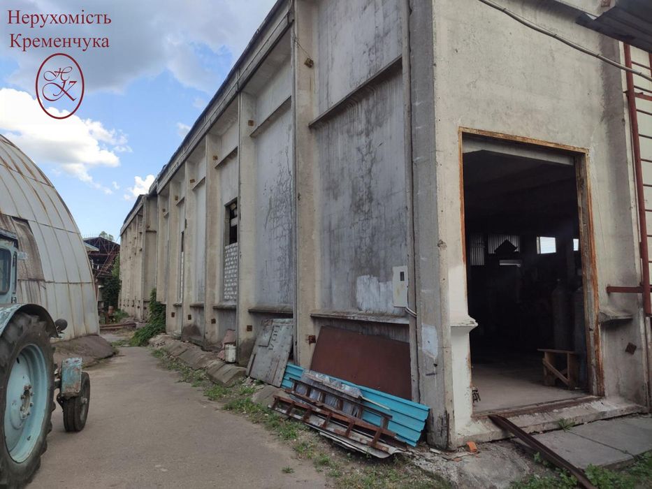 Продам виробничі та складські приміщення центр