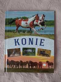 Konie księga wiedzy i fotografii