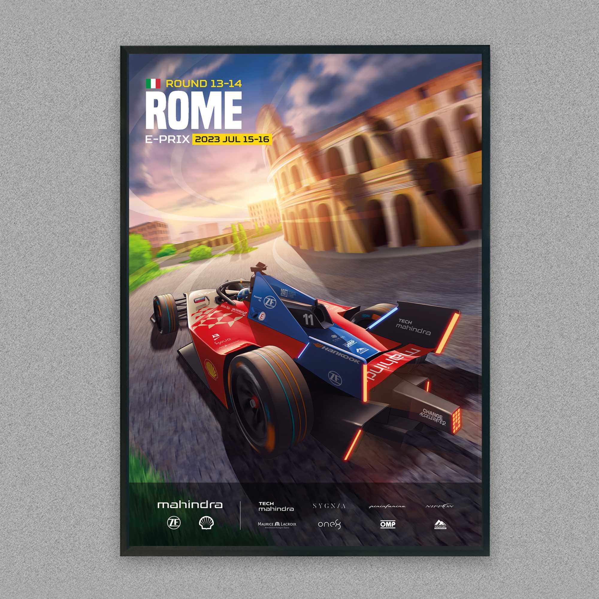 plakat F1, plakat obraz grafika formuła jeden, obraz auto F1 bolid