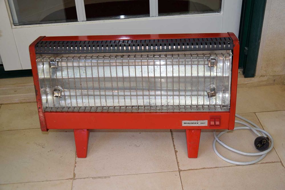 Aquecedor Vintage Vermelho