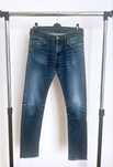 Niebieskie męskie spodnie jeansowe slim fit skinny jeans Luke M 48 Lee