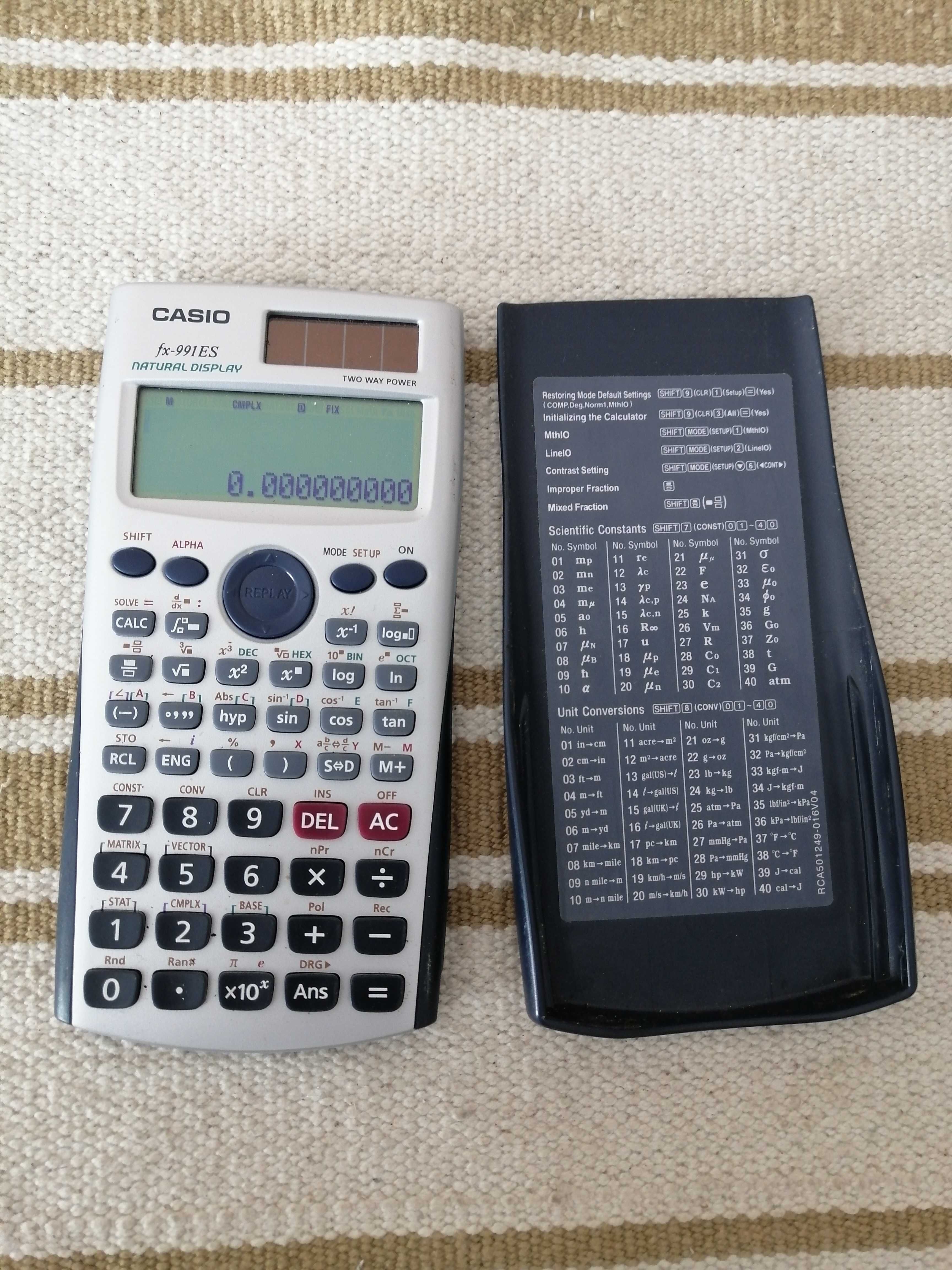 kalkulator CASIO FX-991ES natural display