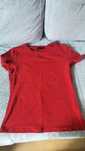 T-shirt damski czerwony