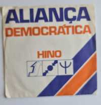 Vinil 45 rpm Aliança Democrática