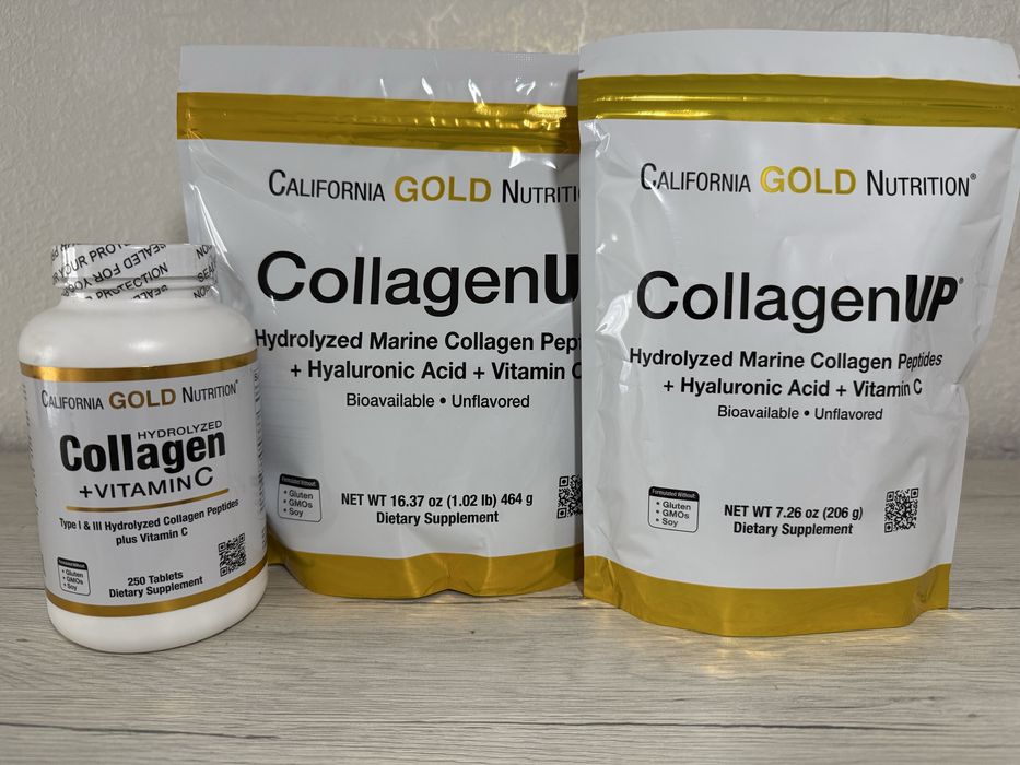 Колаген 206/464 г морський з вітаміном С Collagen Up California gold