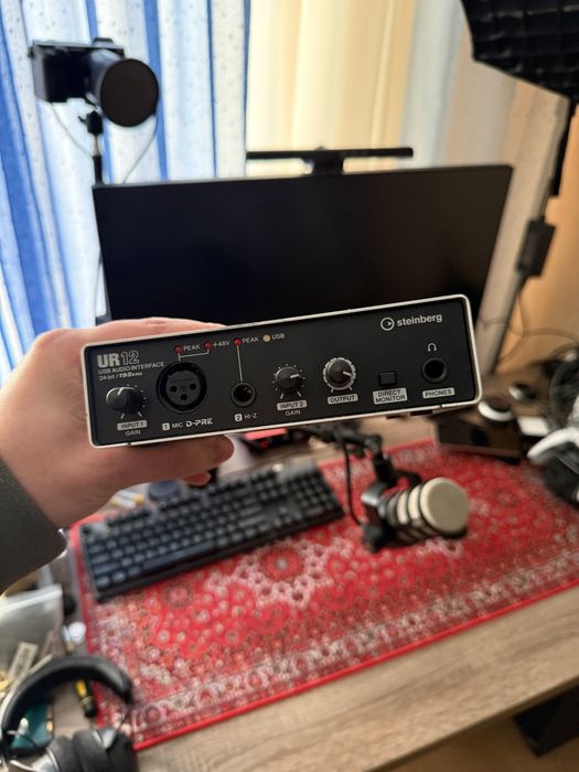 USB аудіоінтерфейс Steinberg UR12