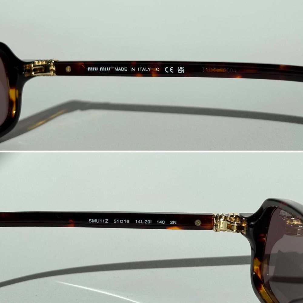 Сонцезахисні окуляри Miu Miu 11ZS 14L20I purple brown оригінал