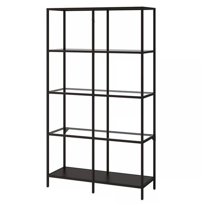 Regał IKEA czarny