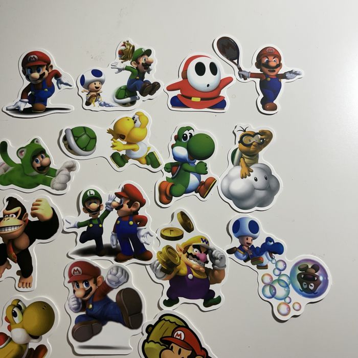 Stickers Autocolantes Nintendo Super Mario