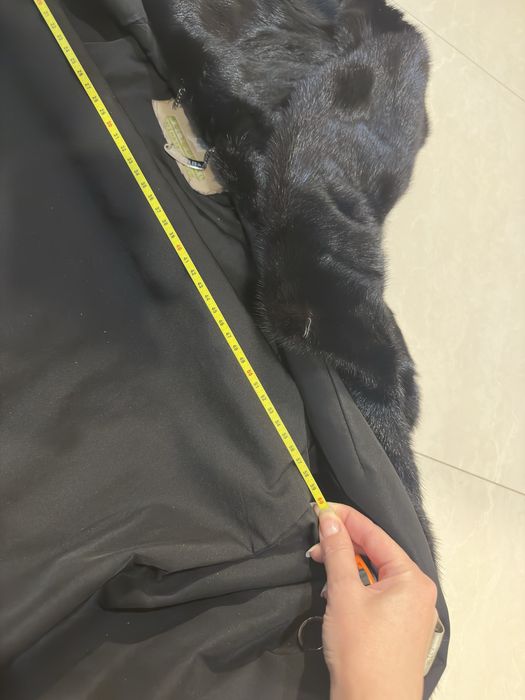 Шуба норковая автоледи короткая с капюшоном