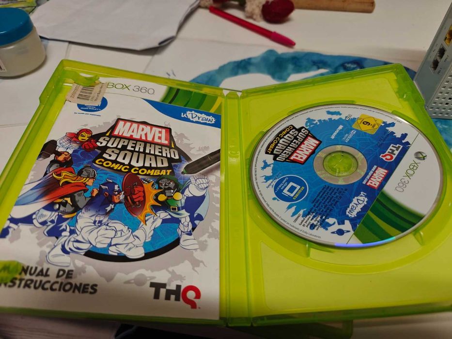 Jogo Xbox 360 – Marvel Super Hero Squad: Comic Combat (uDraw)