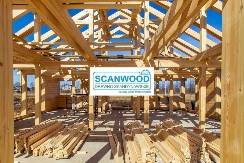 Drewno C24 konstrukcyjne, kantówka 45 x 245 mm, suszone i strugane