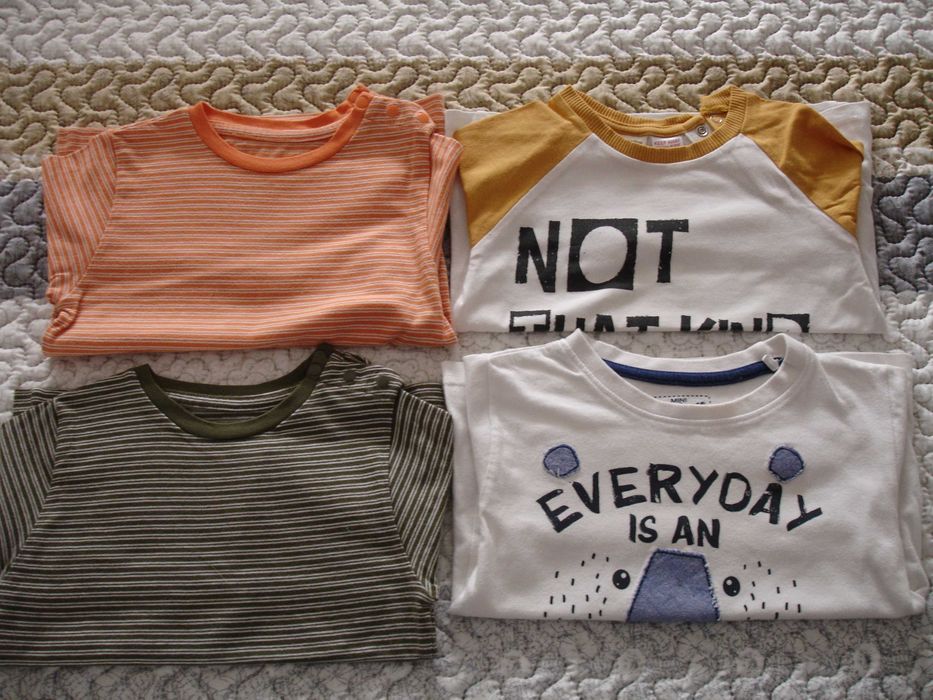 Quatro T-Shirt´s 92cm