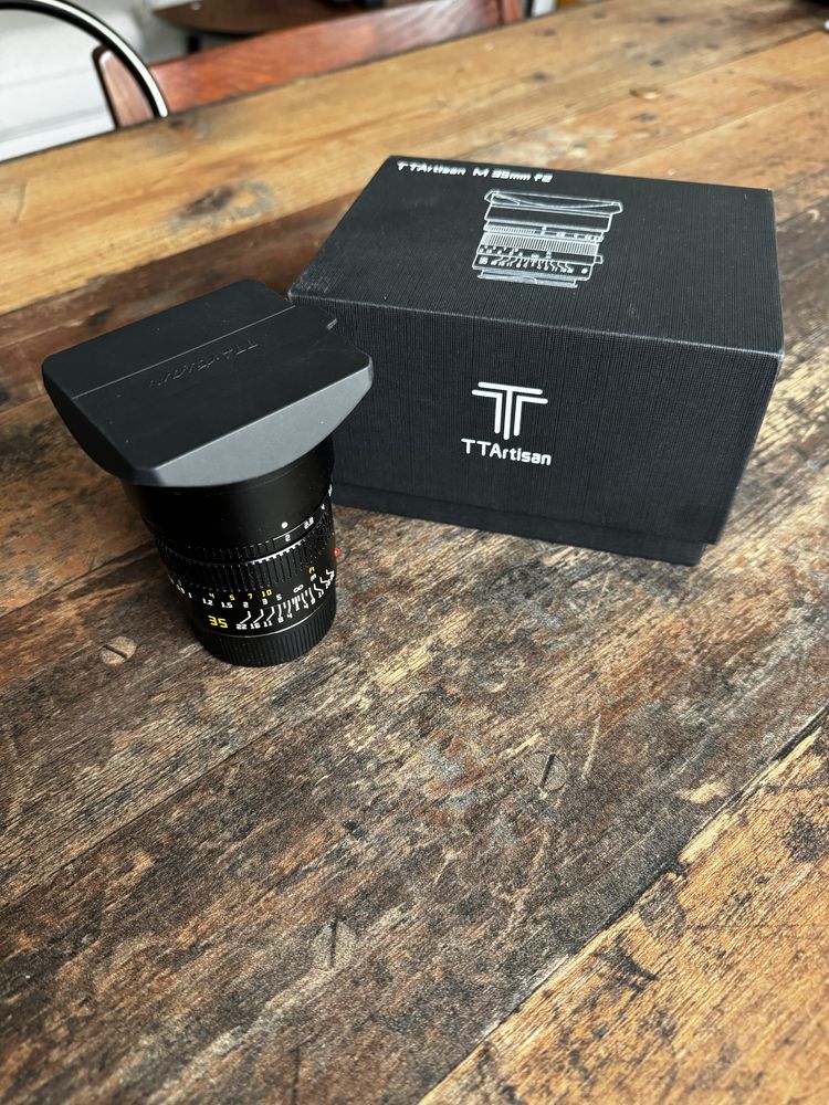 TTArtisan M 35mm f2 Leica m-mount com garantia