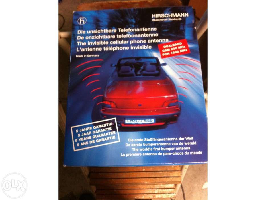 Antena de pará-choque nova