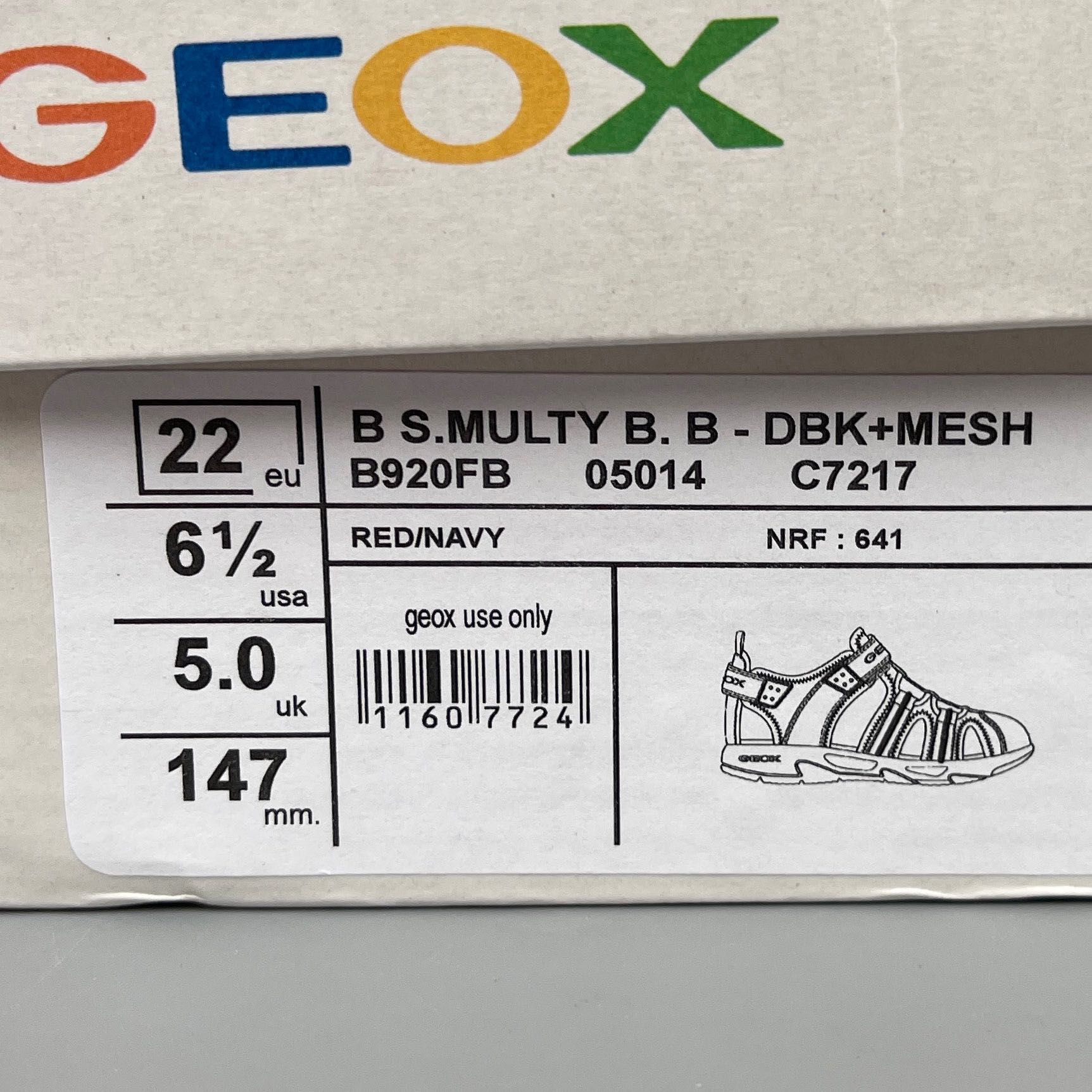 Босоніжки Geox Multy 21-22 р. босоножки сандали