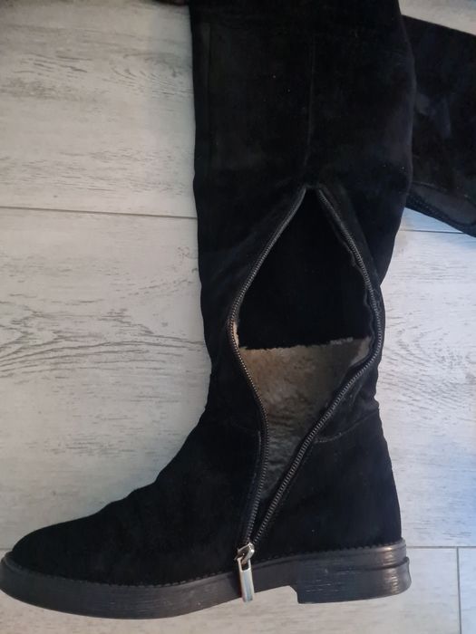 Ботфорти високі чоботи сапоги 37