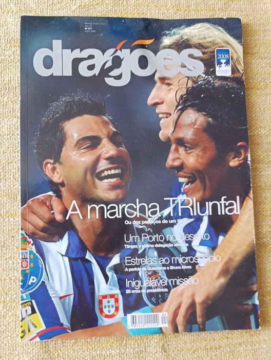 Revista Futebol Dragões Marcha Triunfal - Especial Quaresma e B. Alves