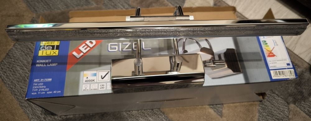 Kinkiet GIZEL 7W LED 4000K barwa biała