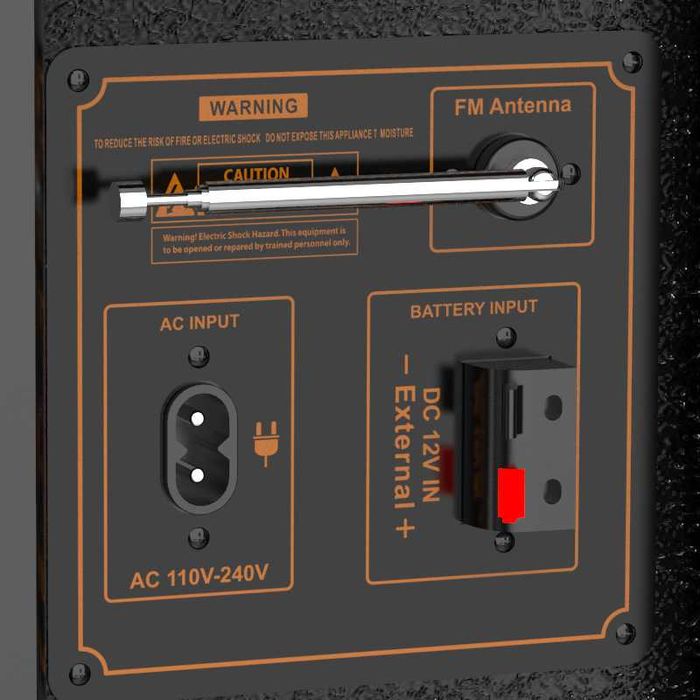 Акустична система з 2шт PartyBox мікрофонами (не JBL 310 320 710)