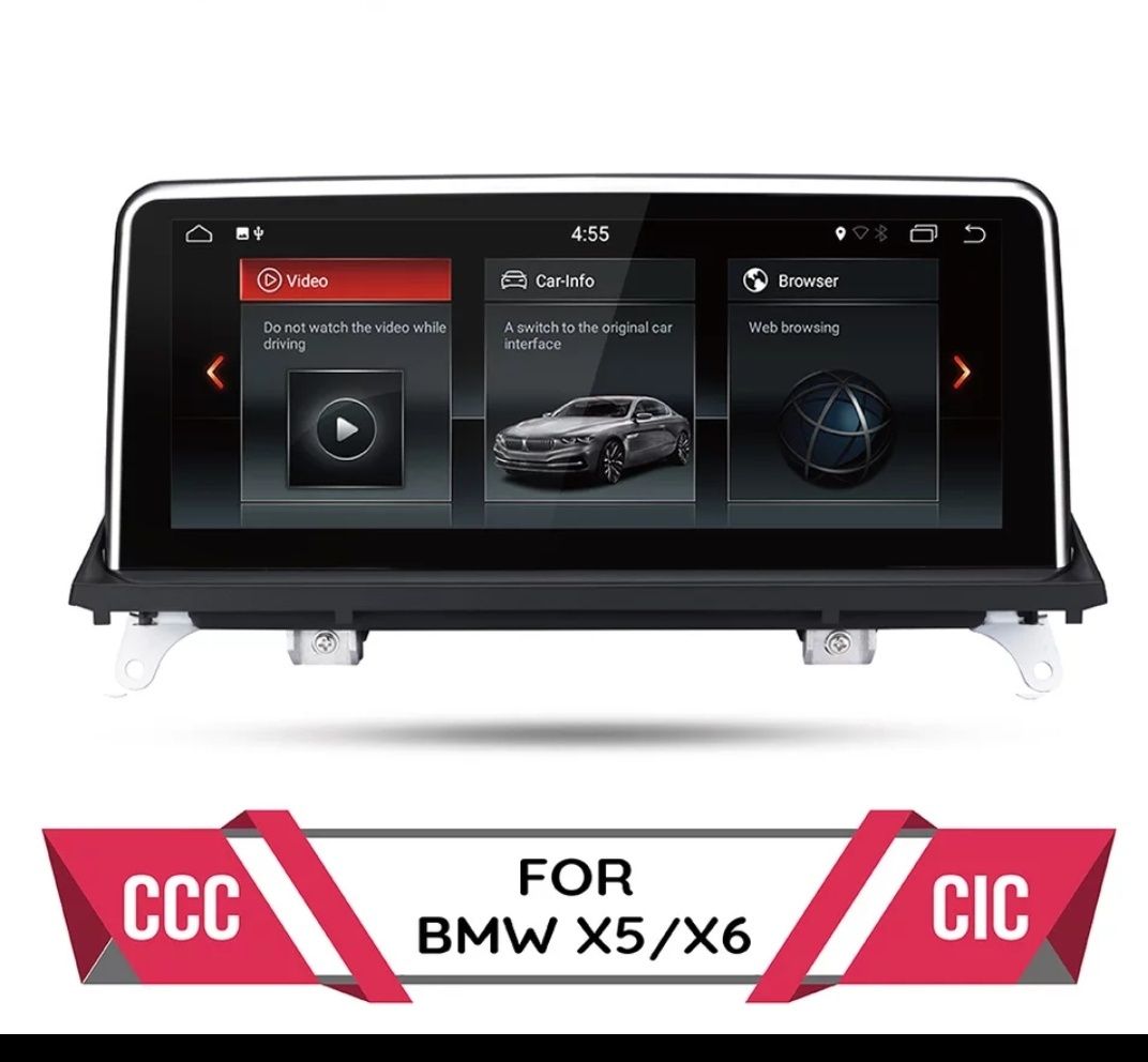 Магнитола BMW X5 X6 e70 e71 F15 F10 Android GPS Штатная е70 е71 F25 Х5