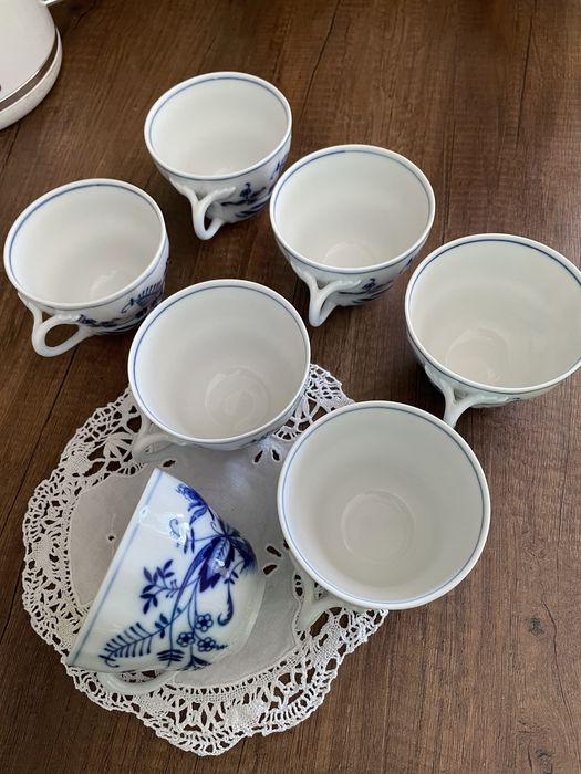 Zwibelmuster чашки поштучно/ Синя цибуля/ Синій лук/ Bavaria