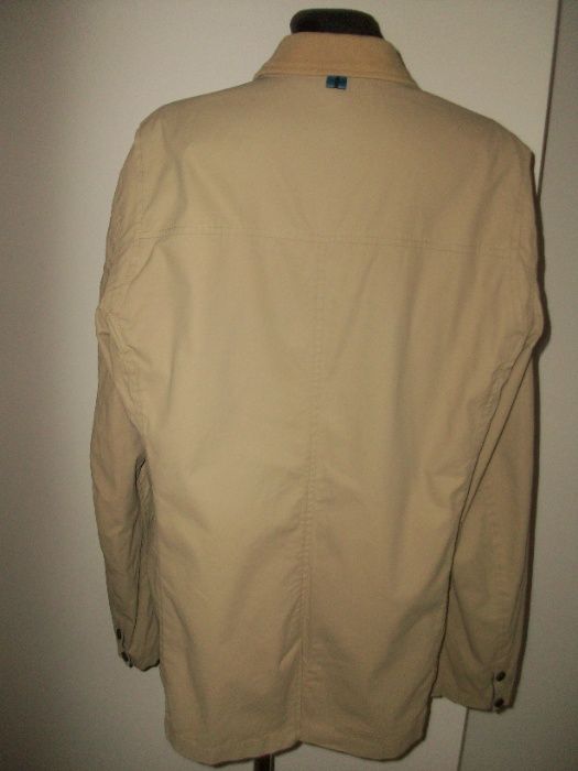 KURTKA męska PUMA XL beżowa z klasą przejściowa