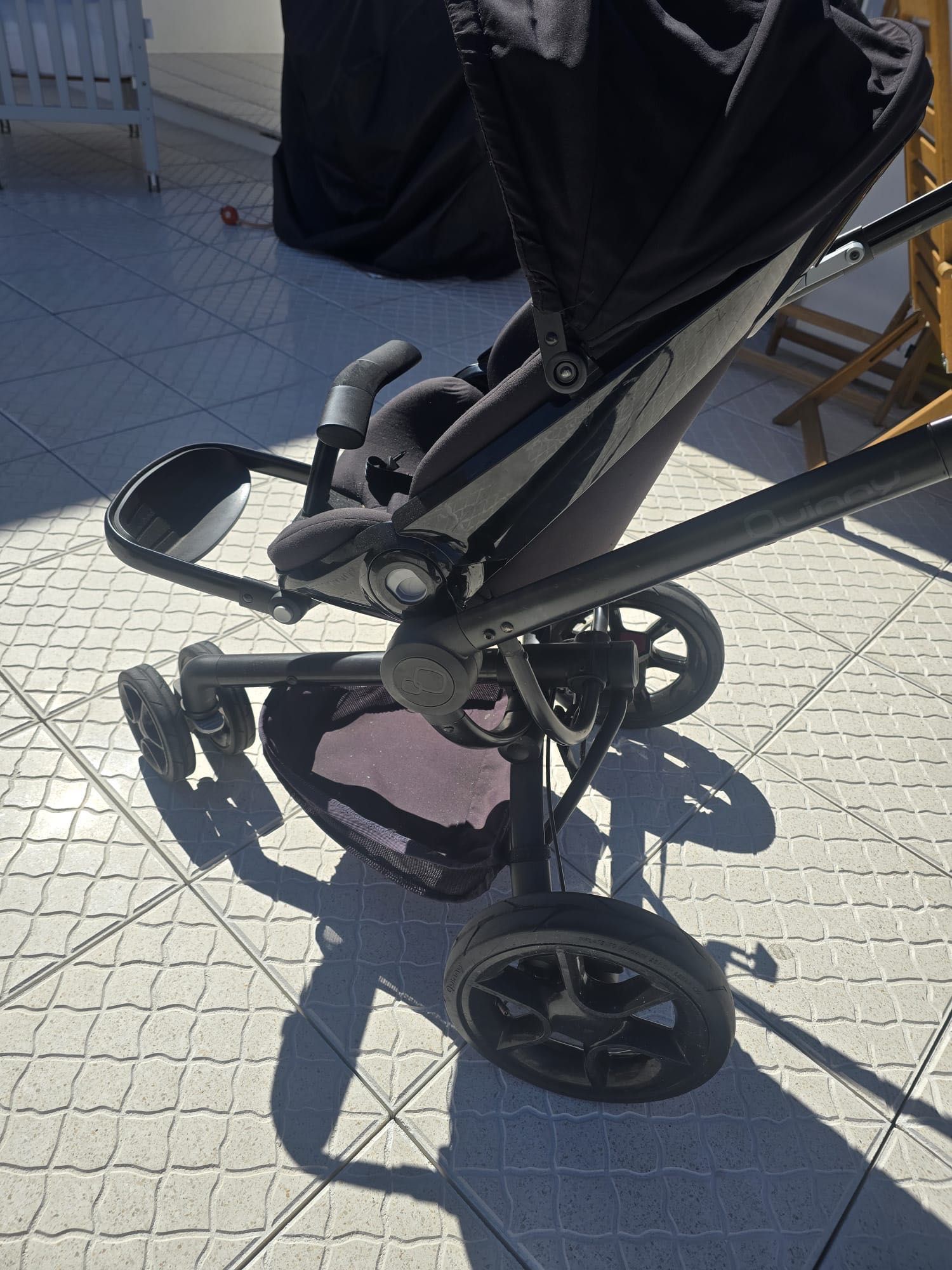 Carro bebe QUINNNY | Ovo Bebeconfort I Isofix para do ovo para o carro