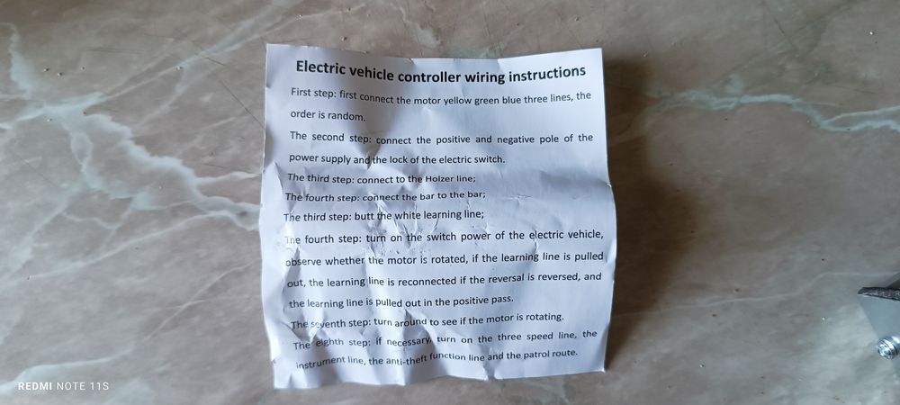 Sterownik do roweru, hulajnogi