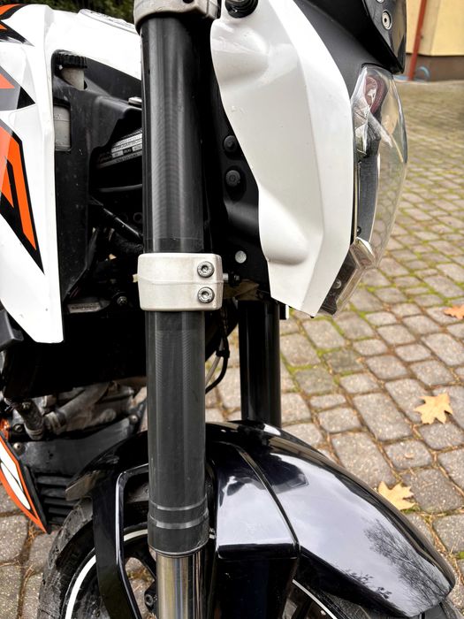 KTM Duke 125 # Akrapovic # crash pady # nowy napęd# 15 KM 2,5 l/100 km