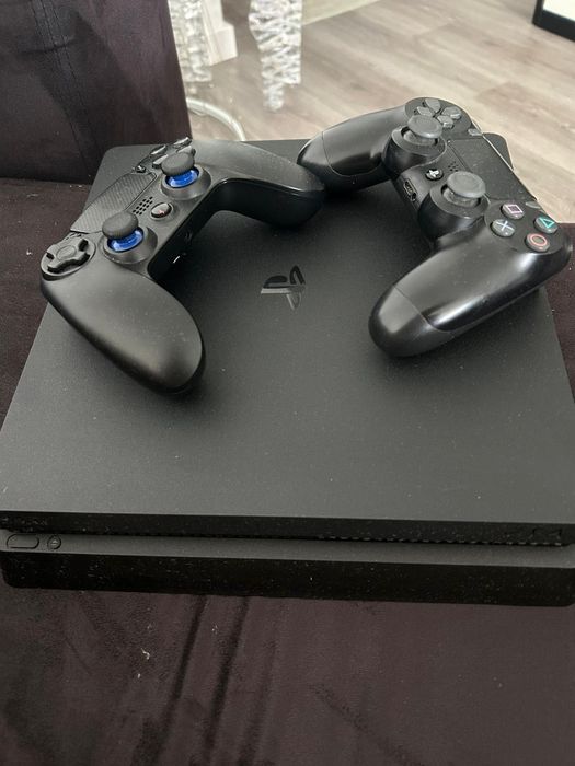 ps4, como novo + 2 comandos + 6 jogos