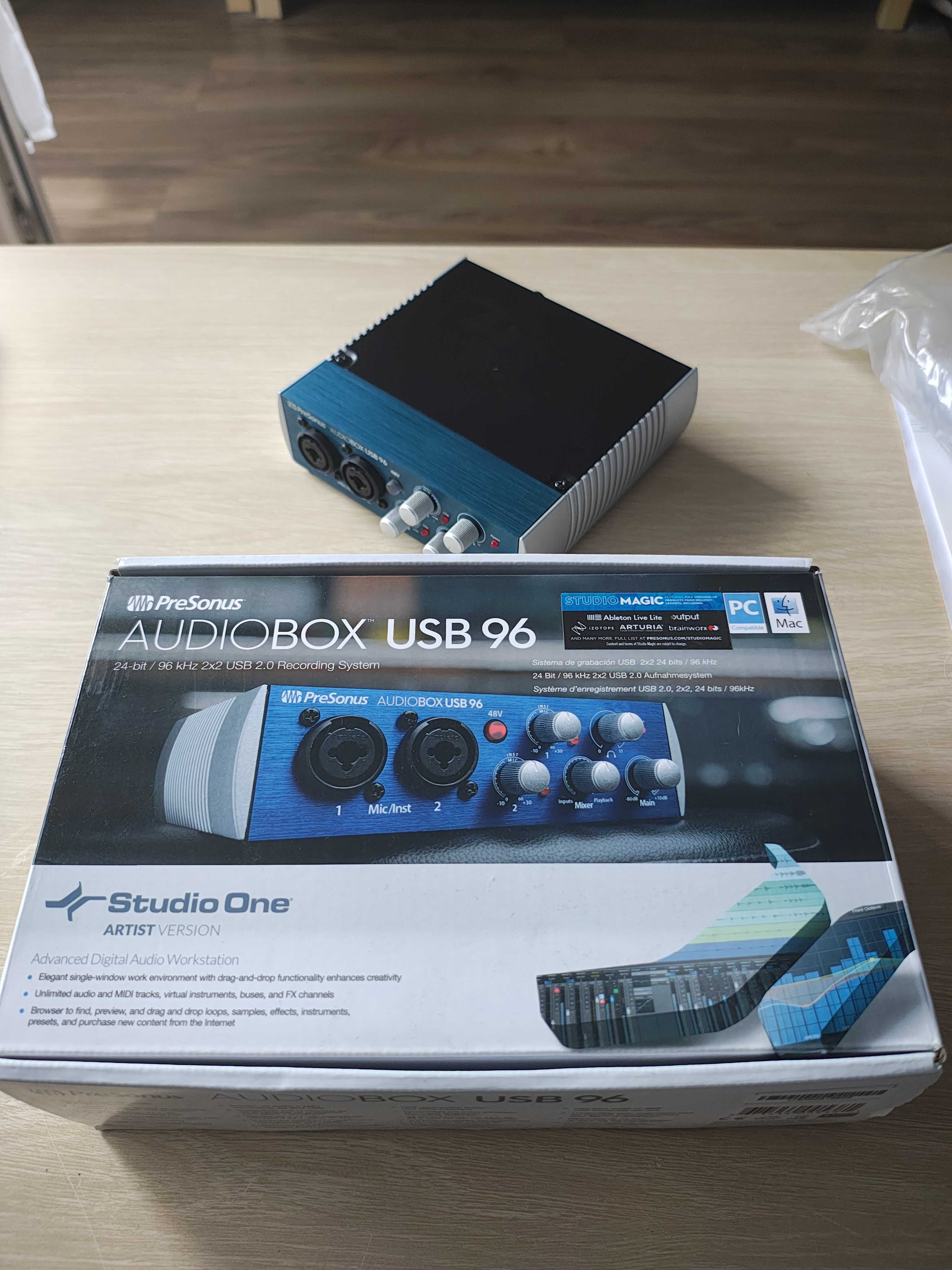 Interfejs PreSonus AudioBox USB 96