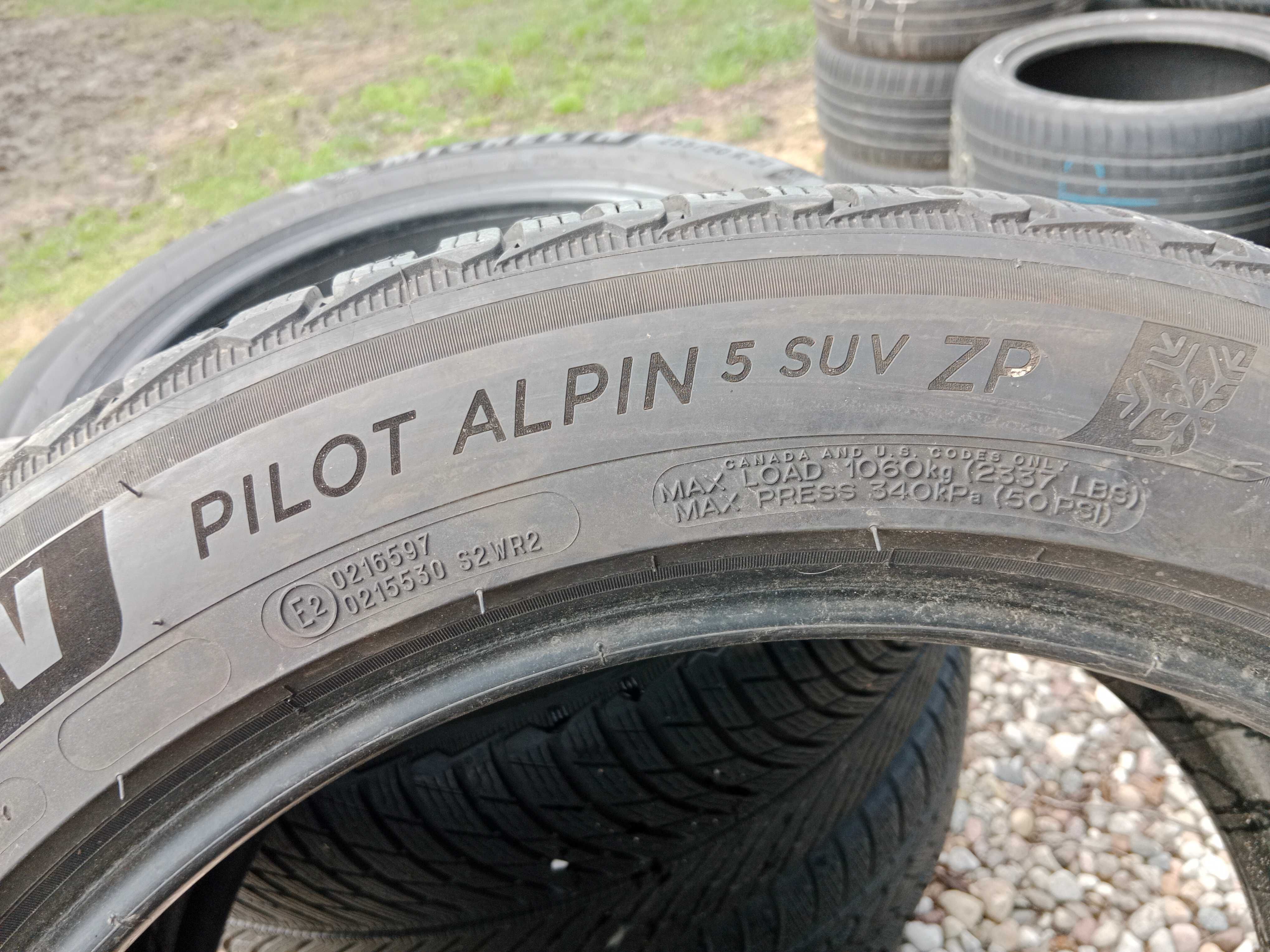 Opona używana 275/45R20 Michelin Pilot Alpin 5 SUV ZP RSC 1szt.