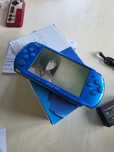 Sony PlayStation PSP vibrant blue pudełko gra zestaw