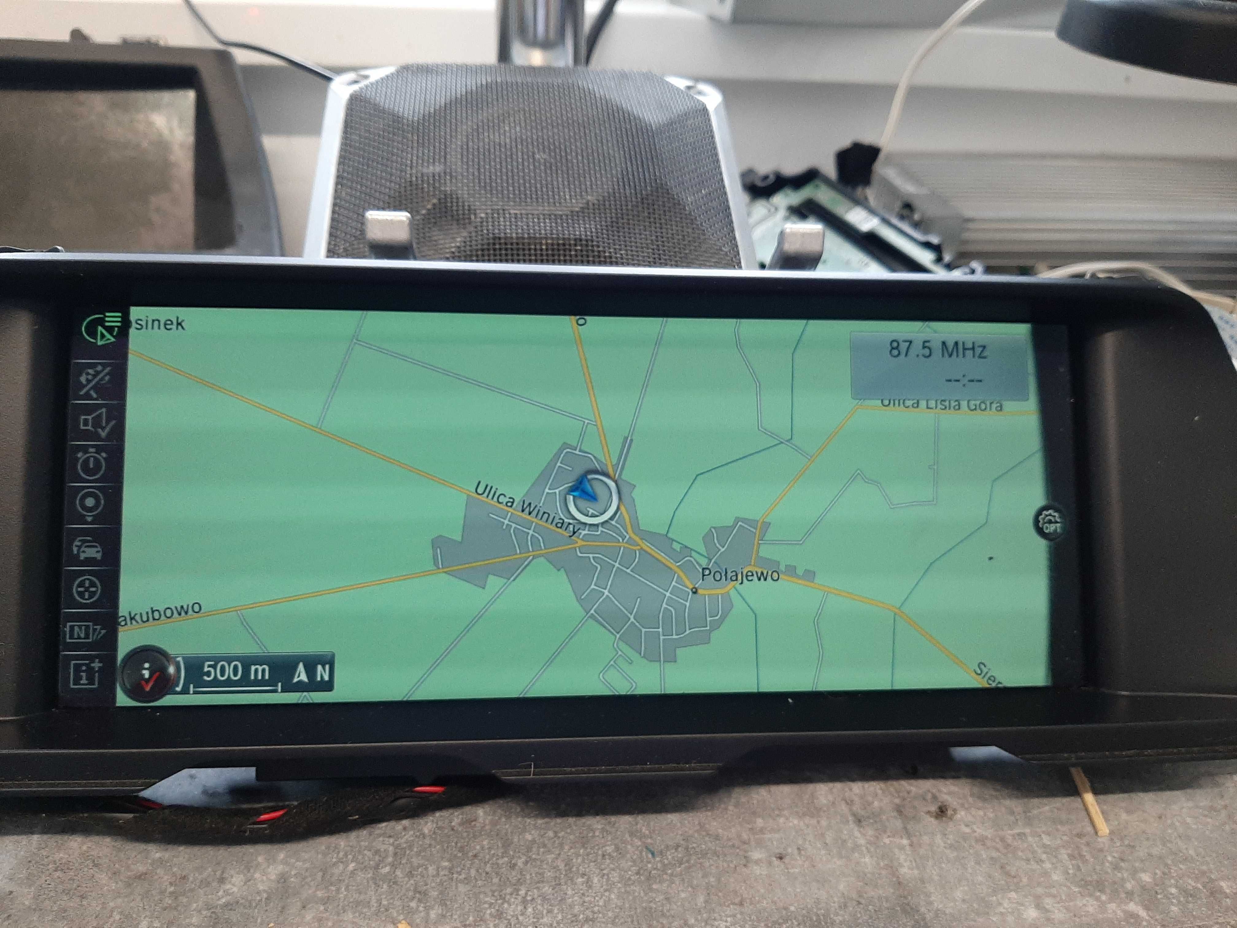 BMW NBT nawigacja X3 X4 X5 F30 F10 F25 F26 F15 carplay, mapa,