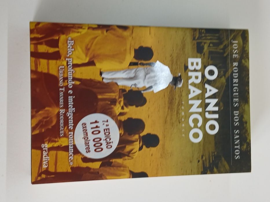 Livro O ANJO BRANCO de José Rodrigues dos Santos - novo