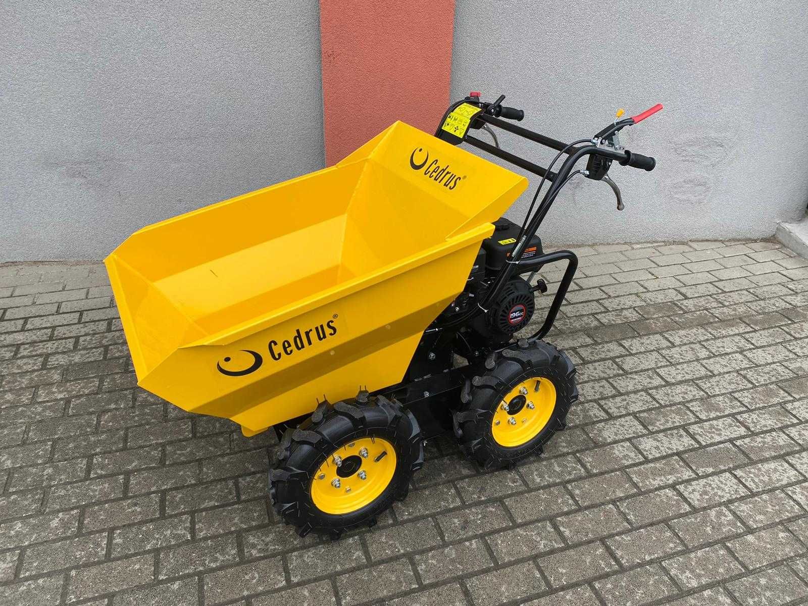 Wozidło Budowlane CEDRUS TR300 Transporter 4x4 Taczka Miniwywrotka