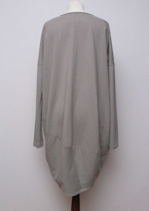 WEARSO Organic Sukienka TOMOKO jasnoszara R 2 L