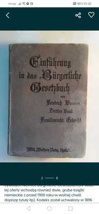 Stare książki niemieckie 1869 rok