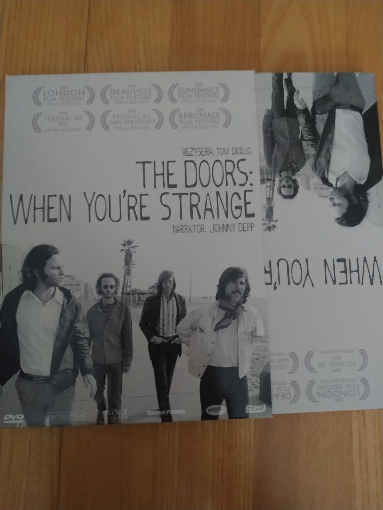 THE DOORS - When You're Strange DVD piękne wydanie