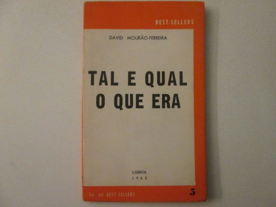 Tal e qual o que era- David Mourão-Ferreira