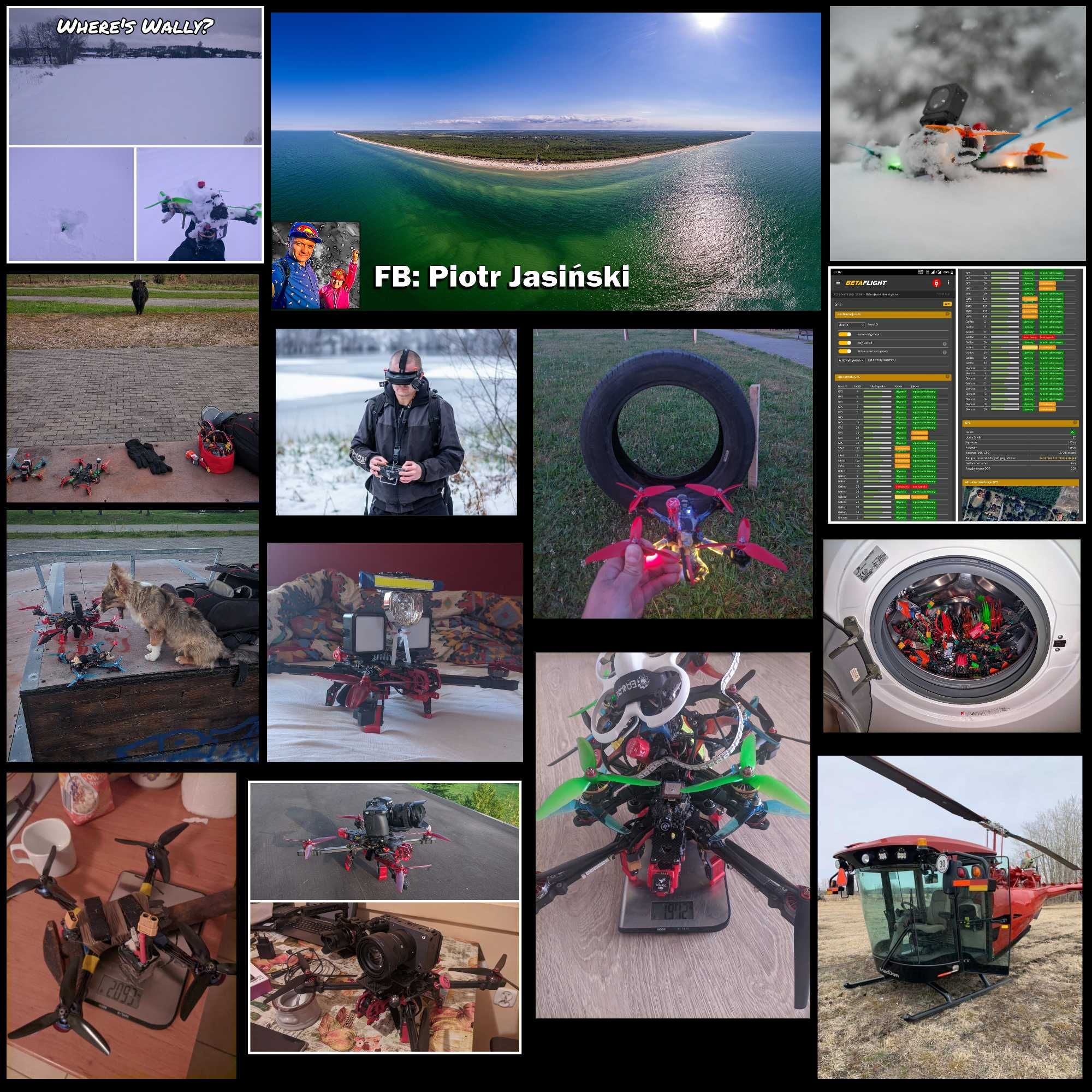 Budowa, serwis, naprawa dronów FPV