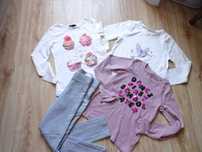 H&m legginsy getry bluzka  122