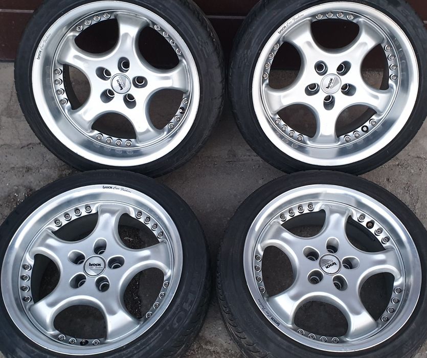 Alufelgi Brock 17 5x100 8.5J ET 35 11J ET 20 Felgi Rant BBS 2tlg