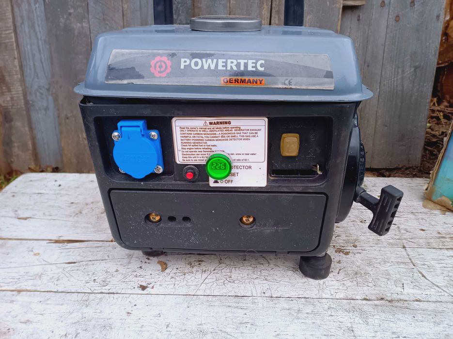 Генератор 0.8 кВт Рowertec