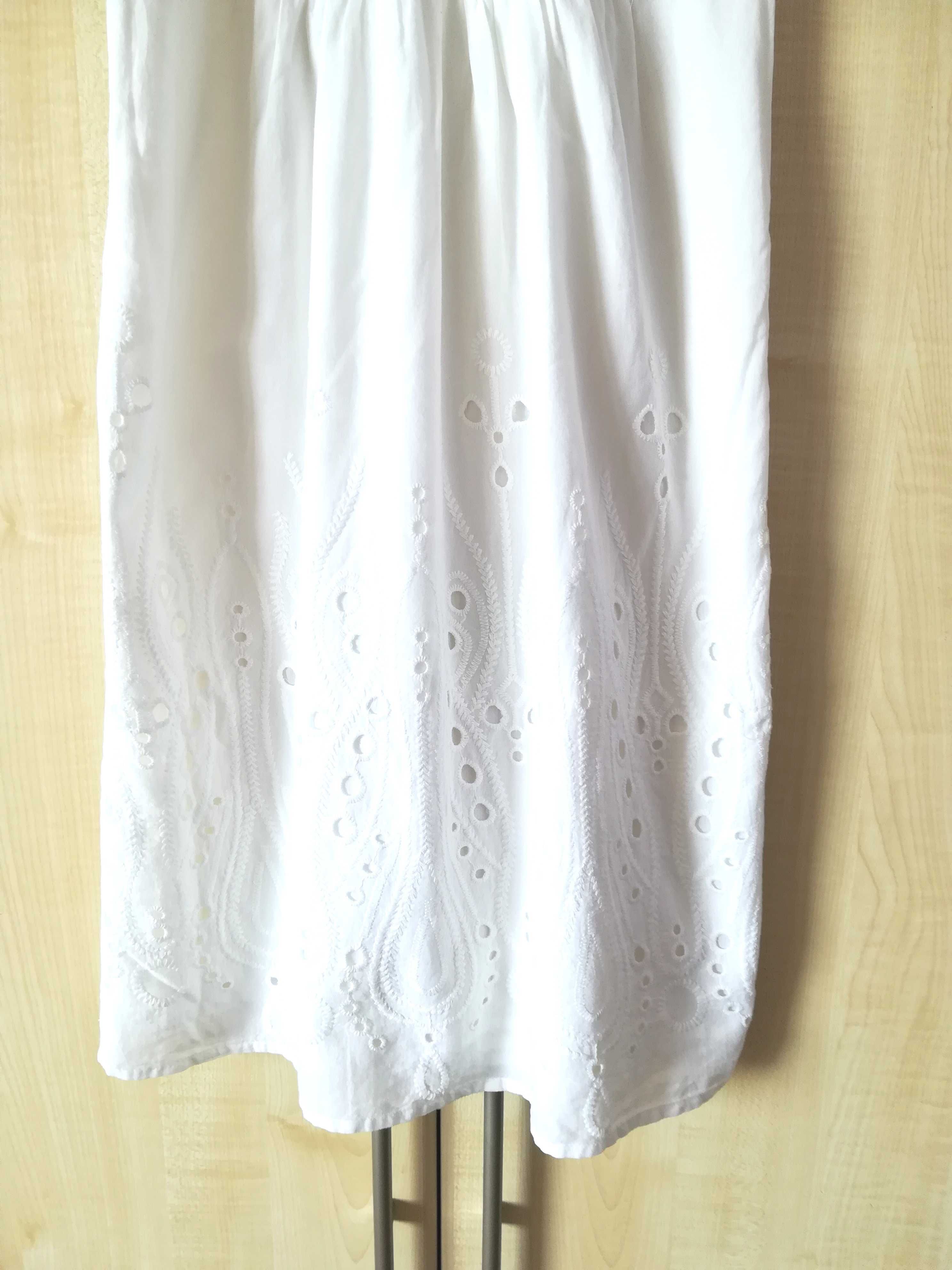 Biała sukienka Promod rozmiar S