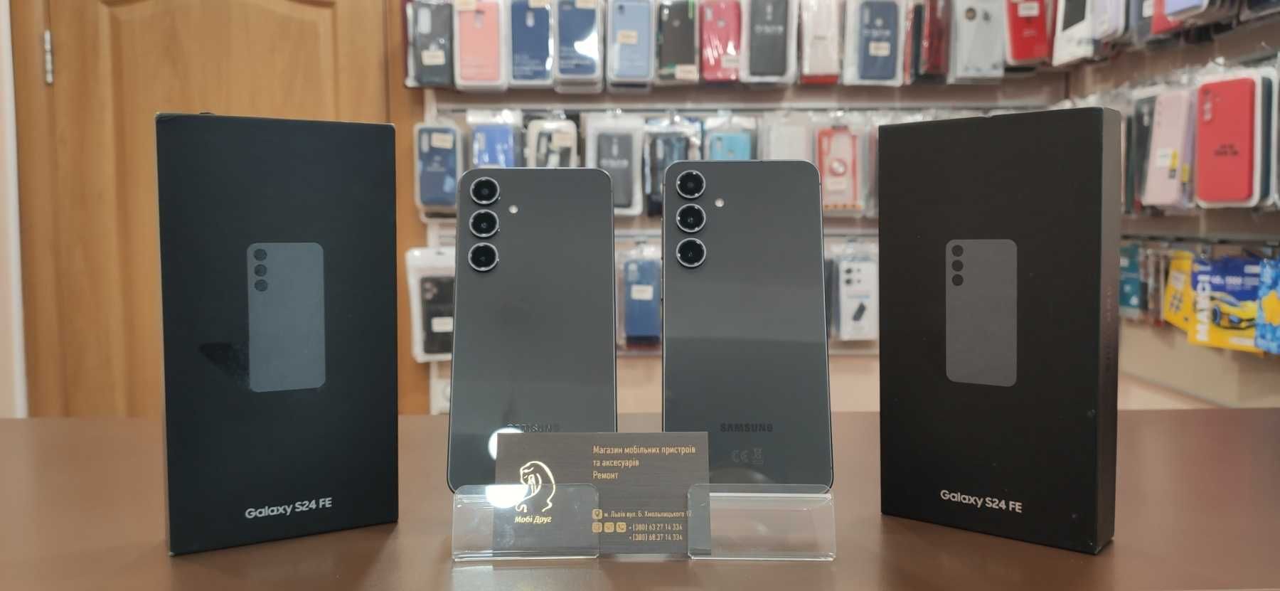 Samsung S721B Galaxy S24 FE 8/128GB ,Graphite !!!Вітрина Як Новий!!!