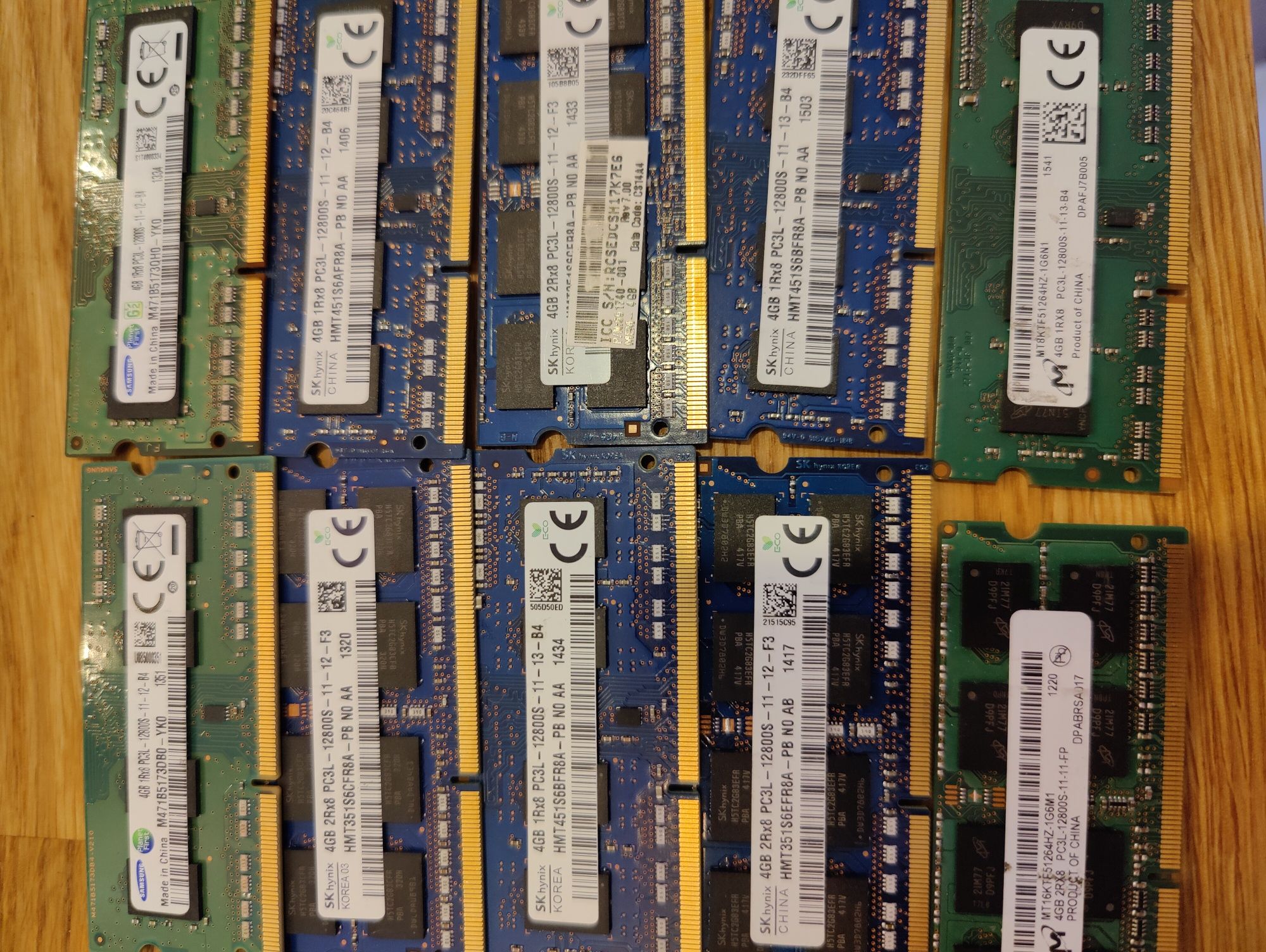 RAM kości laptop PC3L PC3 DDR3L 4GB WARSZAWA