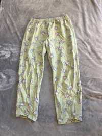 Piżama / spodnie od piżamy szerokie w pingwiny - zielone - HIT!