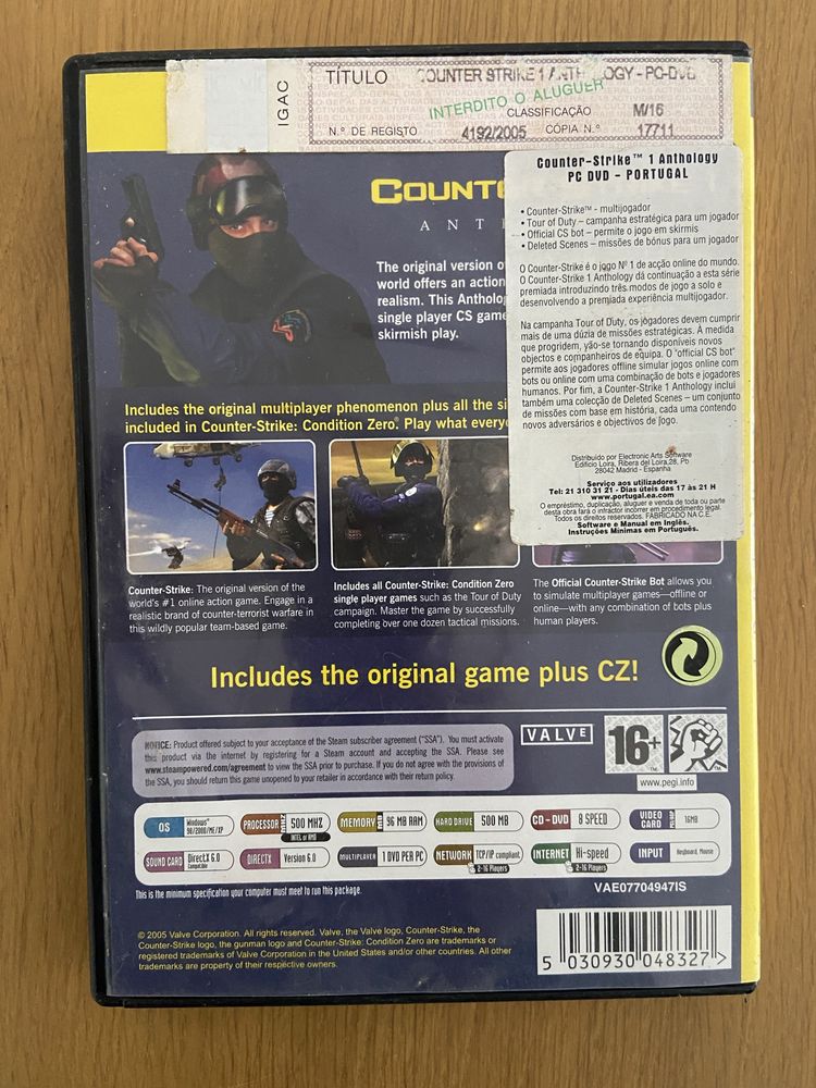 Counter Strike 1 Anthology